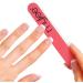 Mylee Double-Sided Nail Files (Pack of 3) Professional Manicure Prep Tool to Shape and Repair 180/240 Grit to File and Contour Suitable for Acrylic Natural Nails and Gel Polish Removal - Buy Online on GoSupps.com
