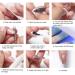 Self-Adhesive Silk Nail Wrap - UV Gel & Acrylic Nail Protection | Reinforcement & Nail Art Tools - Buy Online on GoSupps.com