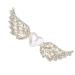 FRCOLOR 1pc Love Wings Hairpin Elegant Hairclip Sweet Hairpin Creative Hairclip Stylish Hair Clip Alloy Hair Clip Angel Wings Hairclip Exquisite Hairpin Bridal Hair Clip Pearl Barrette