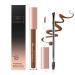 Onlyoily Eyebrow Gel Long Lasting Liquid Tattoo Waterproof Eyebrow Tattoo Double Ended Eyebrow Makeup-Waterproof, Transfer-Free, Long Lasting