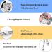 Stainless Steel Aromatherapy Diffuser Bracelet Set | Adjustable Locket with 24 Refill Pads - A-Silver - Buy Online on GoSupps.com