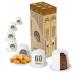 La Natura LIFESTYLE La Natura Lifestyle Pack of 10 Organic Coffee Caps Caramel Cream (6 MK)