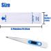 100PCS Disposable Digital Thermometer Probe Covers - Universal Oral/Rectal Thermometer Cover - 3.75 x 1.02 Inches - Buy Online on GoSupps.com