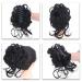 RPAEOY Curly Wavy Hair Parts Dutt with Bracket & Clip - Synthetic Messy Bun Hair Scrunchy for Women (Black) - Perfect Hair Accessory for International Shipping - Buy Online on GoSupps.com