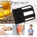 Qtynudy 2pcs Castor Oil Joint Pack | Essential Oil Leg Care | Reusable & Black | International Shipping Available - Buy Online on GoSupps.com
