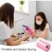 Neat Stand Display Nail Drill Bits Holder Space Saving Cleaning Brush Compact(Pink) - Buy Online on GoSupps.com