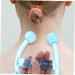 Minkissy 6pcs PVC Button Massager Tool for Neck and Shoulders - Blue | International Shipping Available - Buy Online on GoSupps.com