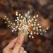 Casdre Pearl Bride Wedding Hair Comb Crystal Bridal Hair Accessories Rhinestone Hair Piece for Women and Girls (Gold)