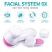 UBBETER Waterproof Facial Cleansing Brush Set | 2 Speeds, 5 Brush Heads - Buy Online on GoSupps.com