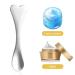 Metal Makeup Spatula Set - 4 Heart-Shaped Facial Massagers & Mini Beauty Spoons for Masks Creams & Lotions - Reusable Skincare Tools - Buy Online on GoSupps.com
