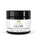 Clearly Glow Teeth Whitening Activated Coconut Charcoal Powder | Pure Natural Food Grade Non GMO Made in USA | Whiten Teeth Naturally (3 Months Supply (25g)) 0.88 Ounce (Pack of 1)