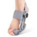 Bunion Corrector for Women & Men Adjustable Knob Bunion Splint for Bunion Relief Orthopedic Toe Straightener with Anti-slip Heel Strap and Silicone Pad(Color:Gray) L38cm Gray