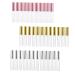 BESTYASH 36pi ces Tube L vres Vide pour Emballage Cosm tique DIY Flacons de Gloss Plastique Contenant de Gloss Vide