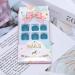 Yienate Light Blue Matte Artificial Toenails - Chic 24-Piece Complete Cover Nail Tips for Toes - Buy Online on GoSupps.com