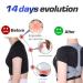 Skoulazeo Back Brace - Adjustable Back Support for Instant Corrector Stretchy Corrector Belt Back Straightener Corrector - Buy Online on GoSupps.com