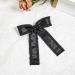 Limtula Pleated Trim Bowknot Shape Hairpin for Teenager Girl Elegances Charm Ribbon Hair Barrettes for Sweet Hair Styling Tool White 6 - Buy Online on GoSupps.com