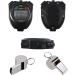 Vicloon Digital Sports Stopwatch Timer Large LCD Stainless Steel Ideal for Football Basketball Running Swimming & Fitness (Black) - Buy Online on GoSupps.com