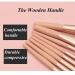 NEJLSD Mini Make-Up Brush Set - 8 Synthetic Brushes for Foundation Eyeshadow Eyebrows & Lips - Perfect for Blending - Pink - Buy Online on GoSupps.com