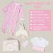 Baby Box Shop Newborn Baby Girl Gift Set - 7 New Baby Gifts with New Born Baby Essentials Unique Baby Girl Gifts Newborn - Pink Baby Hamper for New Baby Girl Gift - Newborn Girl Gifts Set - Pink M Pink - Buy Online on GoSupps.com