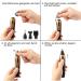 KouRy Multifunctional Portable Rechargeable Trimmer - Beard Mustache Hair & Nose Grooming Tool - Buy Online on GoSupps.com