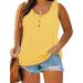 Womens Tank Tops Casual Racer Back Camisole Tshirt Sleeveless Crochet Soft Summer Tees Tunic 1092-eumxw-yellow-f 4XL - Buy Online on GoSupps.com