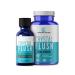 Crystal Flush 2 Step Fungus Fighting System - Tolnaftate 1% Anti-Fungal Solution Formula & Balance Immune Support Capsules, Toenail Fungus Treatment - 30-Day Complete Fungus Care Kit