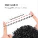 2000 Pack Small Black Hair Rubber Bands - Elastic Hair Ties for Kids Girls Braids (1500 Pack) - Buy Online on GoSupps.com