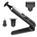 SURKER Mens Electric Back Shaver Body Grooming kit Body Trimmer Facial Arm Chin Beard Trimmer Cordless Hair Clipper with Adjustable Extension Handel Waterproof