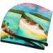 Caribbean Scenery Super Absorbent Dry Hair Cap for Women - Quick-Dry Elastic Wrap for Long Thick Hair - Buy Online on GoSupps.com