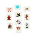 Christmas Holiday Glitter Temporary Tattoos for Kids - 72 Pieces | Fun Holiday Favors and Giveaways - Buy Online on GoSupps.com