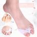 Bunion Corrector Set - Hallux Valgus Straighteners & Protector Sleeves | Breathable & Sweat Absorbent - Buy Online on GoSupps.com