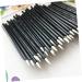 BELLIFFY 100pcs Eye Makeup Tools Eyeliner Smudge Brush Lip Scrubber Tool Eyeliner Applicator Tool 15cmX10cm Black - Buy Online on GoSupps.com