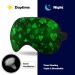 Green Raster Symbols Playing Cards Sleep Mask - Adjustable Strap, Blocks Light, Ideal for Travel - Men and Women - Buy Online on GoSupps.com