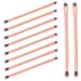 Healeved 72 Pcs Makeup Brush Eye Shadow Brush Nose Contour Brush Face Powder Blush Artificial Fiber Golden
