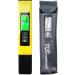 Water Quality Tester | Drinking Water Tester - TDS Meter Digital Water Tester for Drinking Water Aquarium Swimming Pool Multifunctional Digital Pool Water Tester Yellow - Buy Online on GoSupps.com