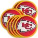 Amscan Kansas City Chiefs NFL Football Red Yellow Dinner Plates 9 | Multicolor - Buy Online on GoSupps.com