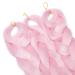 Tess 41 Braids Extensions - Jumbo Crochet Synthetic Hair 5pcs 165g 100cm Pink Braiding Hair for International Shipping - Buy Online on GoSupps.com