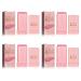 4PCS Cream Blush Stick Smooth Blush Stick Waterproof Moisturizer Stick Matte Highlighter Stick Natural Nude Makeup for Cheek Eyes Lips Pink 19 g (Pack of 4) Pink