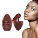 Contouring Shadow Makeup Set | Four Shades Highlighting Shade Longwear Makeup Set - Glow Bronzer Glitter Illuminating Highlighters Makeup for Women Girls Face Glitter Makeup Nicything 04# Red Brown With Pearlescent