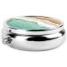 Romantic Beach Pattern Round Pill Box | 3 Compartment Travel Medicine Organizer | Mini Decorative Pocket Purse for Vitamins & Tablets - Buy Online on GoSupps.com