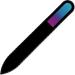 Mont Bleu Colour Crystal Nail File in Black Pouch - Genuine Czech Tempered Glass - Handmade in Czech Republic 1 piece Blue Purple - Buy Online on GoSupps.com