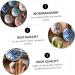 HOMSFOU 9 Pcs Sauce Bowl Tamari Sauce Soy Sauce Dishes Side Dish Dipping Sauce Dishes Japanese Seasoning Dish Appetizer Plate Food Sauce Dish Flavor Dish Household Ceramics Dessert Plate 12X11.2X5.4CMx3pcs Assorted Colorx3pcs - Buy Online on GoSupps.com