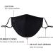 Reusable Adult Cloth Face Mask - Adjustable Washable 3-Ply Masks for Men and Women - Pack of 9 (Black, Grey, Burgundy, Navy, Army Blue, Khaki, Purple, Dark Grey) - Buy Online on GoSupps.com