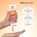 Ayoutthveda Fruit Face Wash Gel - Glowing Skin Vitamin A & C Anti-Oxidants Gentle Exfoliating Cleanser for All Skin Types - 100ml - Buy Online on GoSupps.com