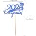 Alipis 15pcs 2024 Graduation Cupcake Toppers Glitter Graduation Cap Cake Toppers Congrats Grad Centerpiece Sticks 2024 Graduation Theme Party Cake Decorations Blue - Buy Online on GoSupps.com