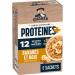 Quaker Protein+ Banana Nut Instant Oatmeal 366g | 12 Grams of Protein per Serving | Source of Fibre | No Artificial Colours or Flavours | Made with Whole Grain Canadian Oats Banana Nut 366 g (Pack of 1) - Buy Online on GoSupps.com