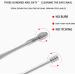 Stainless Steel Earwax Removal Kit - Portable 6 Pc Ear Pick Cleaning Tool - Buy Online on GoSupps.com