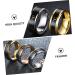 ABAODAM 2 STK Sensitive Couple Ring - Modern Men's Jewelry Stylish Cock Ring Delicate Temperature Lover's Ring - Adjustable Sizes (1.74x1.74cm) - Perfect Gift for Him - Buy Online on GoSupps.com