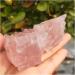 2pcs Handwork Natural Rose Crystal Dragon Pink Quartz Stone and Crystals Natural Luster - Buy Online on GoSupps.com
