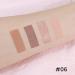 Buy 4-Color Eyeshadow Palette | Champagne Rose Gold Brown Matte & Shimmer | Highly Pigmented Waterproof & Easy to Carry - Buy Online on GoSupps.com